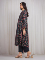 edenrobe Merak Printed Zari Lawn Unstitched 3Pc Suit EWU6M6-011