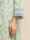 edenrobe Merak Printed Zari Lawn Unstitched 3Pc Suit EWU6M6-019