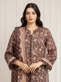 edenrobe Merak Printed Zari Lawn Unstitched 3Pc Suit EWU6M6-025