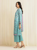 edenrobe Merak Printed Zari Lawn Unstitched 3Pc Suit EWU6M6-034