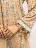 edenrobe Merak Printed Zari Lawn Unstitched 3Pc Suit EWU6M6-043