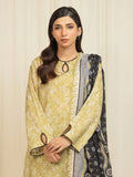 edenrobe Merak Printed Zari Lawn Unstitched 3Pc Suit EWU6M6-044