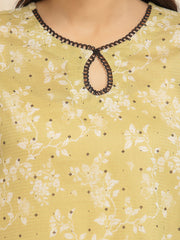edenrobe Merak Printed Zari Lawn Unstitched 3Pc Suit EWU6M6-044