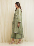 edenrobe Merak Printed Zari Lawn Unstitched 3Pc Suit EWU6M6-047
