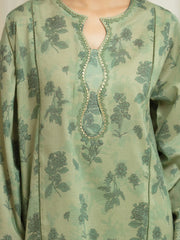 edenrobe Merak Printed Zari Lawn Unstitched 3Pc Suit EWU6M6-050