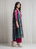 edenrobe Merak Printed Zari Lawn Unstitched 3Pc Suit EWU6M6-059