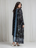 edenrobe Merak Printed Zari Lawn Unstitched 3Pc Suit EWU6M6-061