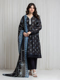 edenrobe Merak Printed Zari Lawn Unstitched 3Pc Suit EWU6M6-061