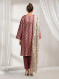 edenrobe Merak Printed Zari Lawn Unstitched 3Pc Suit EWU6M6-068