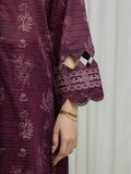 edenrobe Merak Printed Zari Lawn Unstitched 3Pc Suit EWU6M6-076
