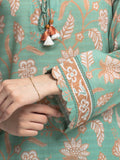 edenrobe Merak Printed Zari Lawn Unstitched 3Pc Suit EWU6M6-082