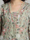 edenrobe Merak Printed Zari Lawn Unstitched 3Pc Suit EWU6M6-085