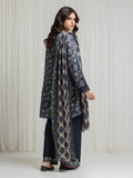 edenrobe Merak Printed Zari Lawn Unstitched 3Pc Suit EWU6M6-087