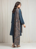 edenrobe Merak Printed Zari Lawn Unstitched 3Pc Suit EWU6M6-090