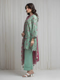 edenrobe Merak Printed Zari Lawn Unstitched 3Pc Suit EWU6M6-096
