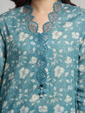 edenrobe Merak Printed Zari Lawn Unstitched 3Pc Suit EWU6M6-097