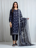 edenrobe Merak Printed Zari Lawn Unstitched 3Pc Suit EWU6M6-100
