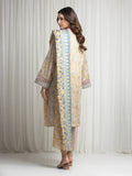 edenrobe Merak Printed Zari Lawn Unstitched 3Pc Suit EWU6M6-102