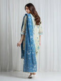 edenrobe Merak Printed Zari Lawn Unstitched 3Pc Suit EWU6M6-103