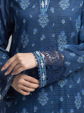 edenrobe Merak Printed Zari Lawn Unstitched 3Pc Suit EWU6M6-104