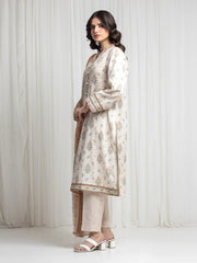 edenrobe Merak Printed Zari Lawn Unstitched 3Pc Suit EWU6M6-105