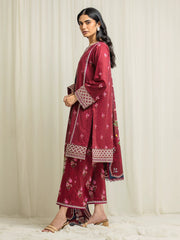 edenrobe Premium Festive Unstitched Lawn 3Pc Suit EWU6V1-33013