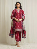 edenrobe Premium Festive Unstitched Lawn 3Pc Suit EWU6V1-33013