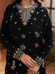 edenrobe Premium Unstitched Embroidered Silk 3Pc Suit EWU6V16-32099
