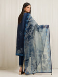 edenrobe Premium Unstitched Embroidered Silk 3Pc Suit EWU6V16-33532