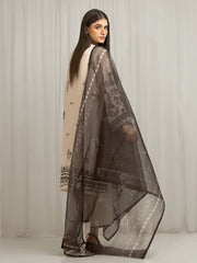 edenrobe Premium Unstitched Embroidered Silk 3Pc Suit EWU6V16-33533