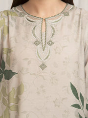 edenrobe Premium Unstitched Embroidered Silk 3Pc Suit EWU6V16-33534