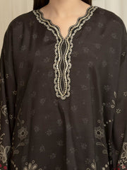 edenrobe Festive Unstitched Embroidered Silk 3Pc Suit EWU6V16-33535