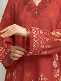 edenrobe Premium Unstitched Embroidered Silk 3Pc Suit EWU6V16-33537