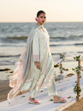 edenrobe Premium Unstitched Embroidered Cambric 3Pc Suit EWU6V2-33445