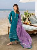 edenrobe Premium Unstitched Embroidered Cambric 3Pc Suit EWU6V2-33450