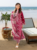 edenrobe Premium Unstitched Embroidered Cambric 3Pc Suit EWU6V2-33452