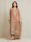 edenrobe Festive Unstitched Embroidered Munar 3Pc Suit EWU6V21-32060