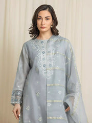 edenrobe Festive Unstitched Embroidered Munar 3Pc Suit EWU6V21-32061