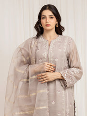 edenrobe Premium Festive Unstitched Munar 3Pc Suit EWU6V21-32064