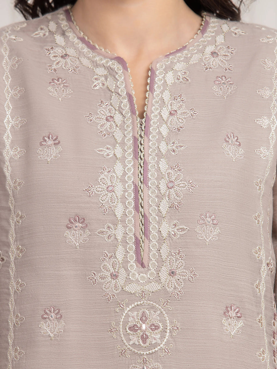 edenrobe Premium Festive Unstitched Munar 3Pc Suit EWU6V21-32064