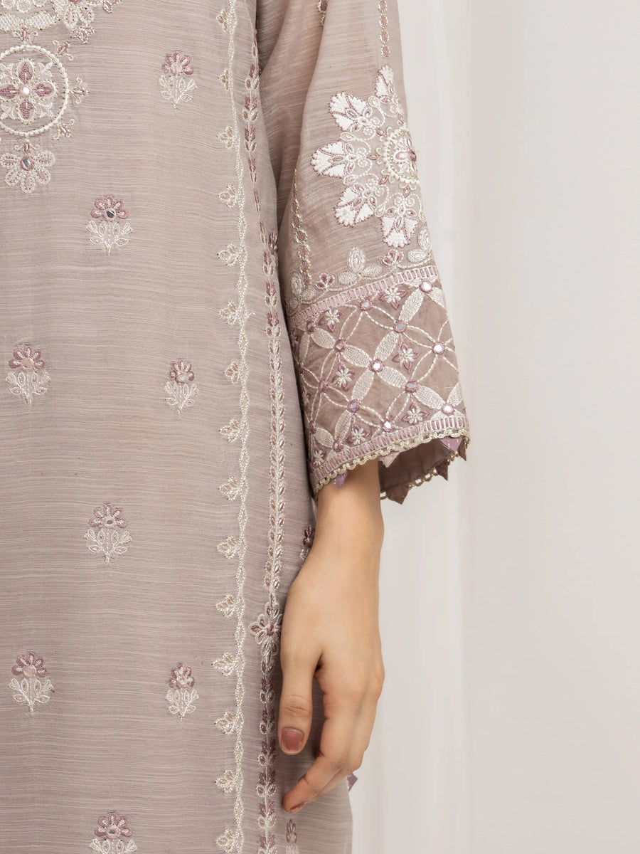 edenrobe Premium Festive Unstitched Munar 3Pc Suit EWU6V21-32064