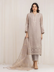 edenrobe Premium Festive Unstitched Munar 3Pc Suit EWU6V21-32064