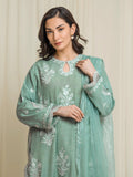 edenrobe Premium Festive Unstitched Karandi 3Pc Suit EWU6V22-32090