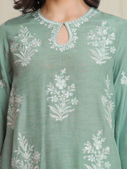 edenrobe Premium Festive Unstitched Karandi 3Pc Suit EWU6V22-32090