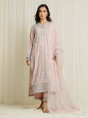 edenrobe Festive Unstitched Embroidered Karandi 3Pc Suit EWU6V22-32092