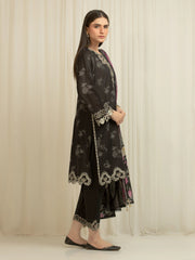 edenrobe Premium Embroidered Zari Lawn Unstitched 3Pc Suit EWU6V23-33401