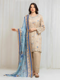 edenrobe Premium Embroidered Zari Lawn Unstitched 3Pc Suit EWU6V23-33409