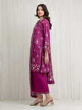 edenrobe Premium Embroidered Zari Lawn Unstitched 3Pc Suit EWU6V23-33410