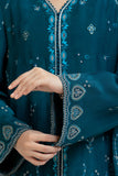 edenrobe Premium Unstitched Embroidered Silk 3Pc Suit EWU6V24-32104