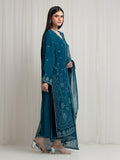 edenrobe Premium Unstitched Embroidered Silk 3Pc Suit EWU6V24-32104
